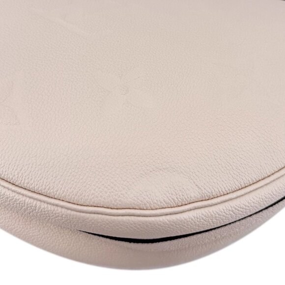 Louis Vuitton  Loop Giant Monogram Empreinte Hobo Shoulder Bag Creme - Picture 9 of 15